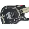 Charvel Warren DeMartini USA Signature Frenchie, Maple Fingerboard, Gloss Black with Frenchie Graphic gitara elektryczna