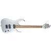 Jackson USA Signature Misha Mansoor Juggernaut HT6, Caramelized Flame Maple Fingerboard, Satin Silver gitara elektryczna