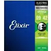 Elixir 16550 Optiweb Super Light potrjny komplet strun do gitary elektrycznej 9-42