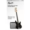 Fender Squier PJ BK zestaw wzmacniacz Rumble 15