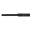 Akmuz PES-18 pasek gitarowy skórzany, szary Akmuz PES-18 pasek gitarowy skórzany, szary
