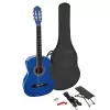 Martinez MTC 244 PU Blue natural gitara klasyczna + pokrowiec