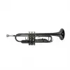 Stewart Ellis SE-1800-BC trbka Bb, Black Chrome (z futeraem)