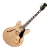 Luna Athena Semi Hollow Natural gitara elektryczna - WYPRZEDA