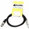 4Audio MIC2022 PRO 1,5m przewd niesymetryczny XLR TS Neutrik