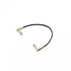 RockBoard Flat Patch Cable 20cm Gold kabel poczeniowy z wtykiem ktowym