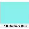 Lee 140 Summer Blue filtr barwny folia - arkusz 50 x 60 cm