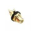 Adam Hall Connectors 7635 BLK - Gniazdo cinch, pozacane, czarne