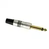 Adam Hall Connectors 7510 - Wtyczka jack 6,3 mm mono, zoty