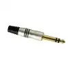 Adam Hall Connectors 7511 - Wtyczka jack 6,3 mm stereo, zote