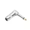 Adam Hall Connectors 75192 - K�towa wtyczka jack, 6,3 mm mono, srebrna