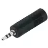 Adam Hall Connectors 7544 - Adapter jack stereo 6,3 mm eski na jack stereo 3,5 mm mski