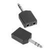 Adam Hall Connectors 7546 - Adapter typu Y 2 x jack stereo 6,3 mm eski na jack stereo 6,3 mm mski