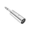 Adam Hall Connectors 7855 - Adapter 6,3 mm jack stereo mski na XLR mskie