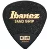 Ibanez PPA16 MSG BK zestaw kostek gitarowych Flat Pick Sand Grip 6 sztuk