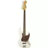 Fender Vintage Modified Jazz Bass, Laurel Fingerboard, Olympic White gitara basowa