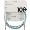 Fender Orginal Series Instrument Cable 10′ Daphne Blue kabel gitarowy 3m