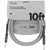 Fender Professional Series Instrument Cable 10′  White Tweed kabel gitarowy