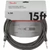 Fender Professional Series Instrument Cable 15′ Grey Tweed  kabel gitarowy