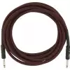 Fender Professional Series Instrument Cable 15′ Red Tweed  kabel gitarowy