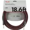 Fender Professional Series Instrument Cable 18,6′ Red Tweed kabel gitarowy Fender Professional Series Instrument Cable 18,6′ Red Tweed kabel gitarowy