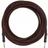 Fender Professional Series Instrument Cable 18,6′ Red Tweed kabel gitarowy Fender Professional Series Instrument Cable 18,6′ Red Tweed kabel gitarowy