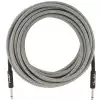 Fender Professional Series Instrument Cable 25′ White Tweed kabel gitarowy