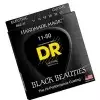 DR BKE-11 Black Beauties struny do gitary elektrycznej 11-50