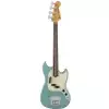 Fender JMJ Road Worn Mustang Bass Rosewood Fingerboard, Faded Daphne Blue gitara basowa