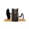 Fender Bass Body Bookends, Black podstawka Fender Bass Body Bookends, Black podstawka