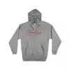 Fender Electric Instruments Men′s Zip Hoodie, Gray, M koszulka