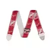 Fender 2″ Monogrammed Strap, Candy Apple Red pasek gitarowy