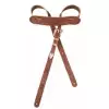 Gretsch Tooled Vintage Leather Guitar Strap, Walnut pasek