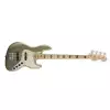 Fender American Elite Jazz Bass Maple Fingerboard, Champagne gitara basowa