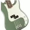 Fender American Pro Precision Bass Rosewood Fingerboard, Antique Olive gitara basowa