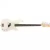 Fender American Pro Precision Bass Rosewood Fingerboard, Olympic White gitara basowa