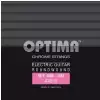 Optima 4028EL (674667) Struny do gitary elektrycznej Chrome Strings Round Wound Komplet