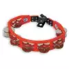 Latin Percussion Tamburyn Cyclop mountable Stalowe dzwonki, czerwony