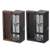 Wittner 903032 Super Mini metronom mechaniczny bez akcentu, kolor czarny