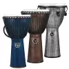 Latin Percussion Djembe World Beat FX Rope Tuned Blue