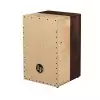 Latin Percussion Cajon Americana 2- Voice Wire Solid Black Walnut & Solid Hard Maple