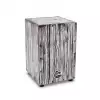 Latin Percussion Cajon Aspire Accents White Streak