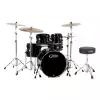 PDP (PD802600) Drumset MAINSTAGE, Black Metallic Black HW
