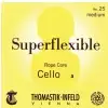 Thomastik (641428) Superflexible struny do wiolonczeli - Set 4/4 �redni - 31