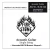 Fire&Stone (666852) struna pojedyncza 80/20 Bronze - .052in./1,32mm