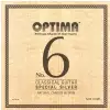 Optima (654647) NO6.SCHT struny do gitary klasycznej No. 6 Special Silver - Komplet Carbon high Optima (654647) NO6.SCHT struny do gitary klasycznej No. 6 Special Silver - Komplet Carbon high