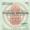 Nurnberger (635601) struna do altwki Kunstler Rope Core - A (21)