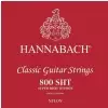 Hannabach (652397) E800 SHT struny do gitary klasycznej (super high) - Komplet