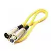 Monacor MEC-50/GE przew�d XLR-XLR 0,7m, ��ty