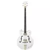 Gretsch G6136LSB White Falcon Bass, 34″ Scale, Ebony Fingerboard, White gitara basowa